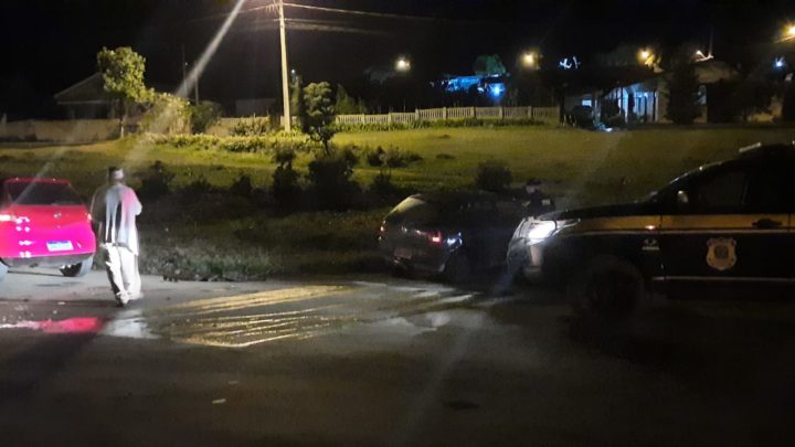 Condutor embriagado é preso pela PRF após acidente em São Mateus do Sul