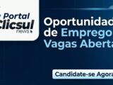 CONFIRA AS VAGAS DE EMPREGO DISPONIVEIS NA AGÊNCIA DO TRABALHADOR DE SÃO MATEUS DO SUL